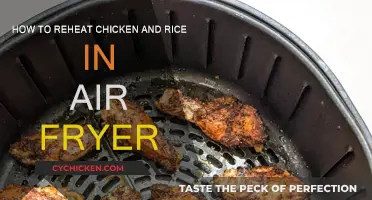 Reheating Chicken and Rice: Air Fryer Magic