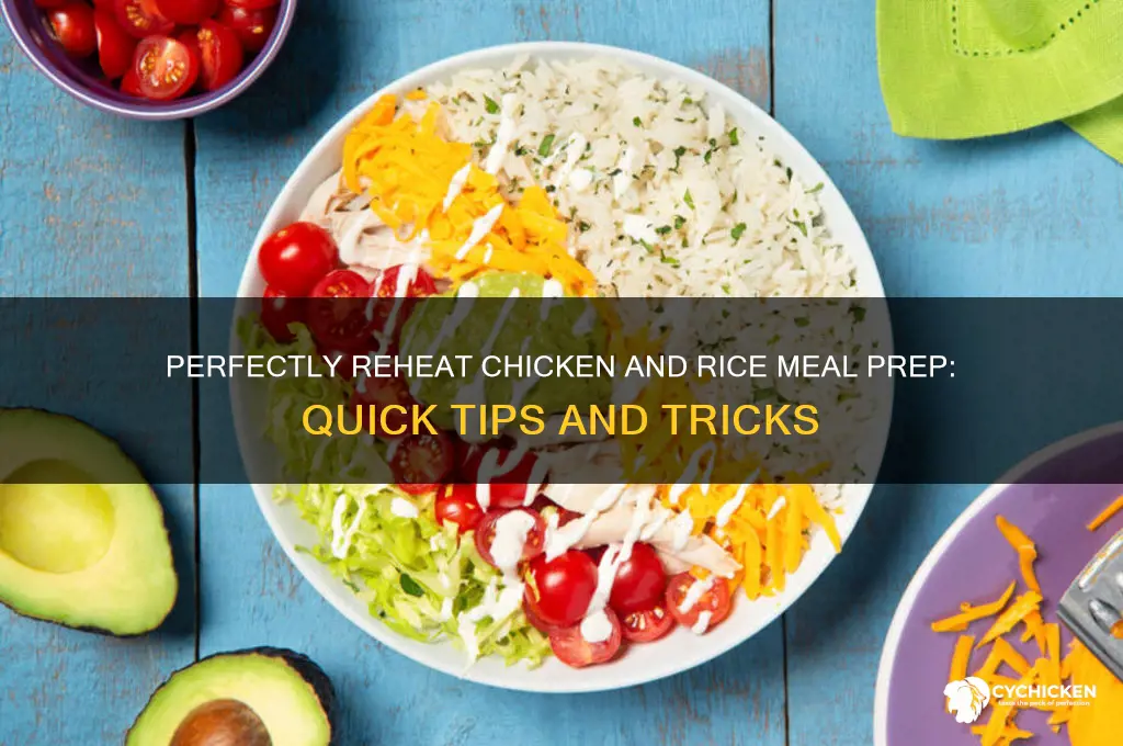 how to reheat chicken and rice meal prep