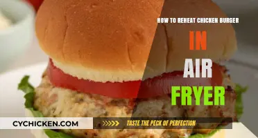 Perfectly Crispy: Reheating Chicken Burgers in Your Air Fryer