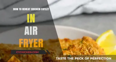 Perfectly Crispy: Reheating Chicken Cutlet in Your Air Fryer