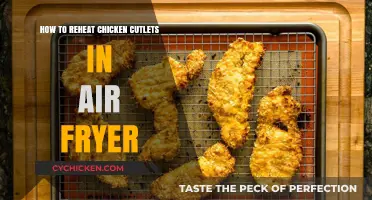 Perfectly Crispy: Reheating Chicken Cutlets in Your Air Fryer