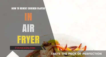 Perfectly Crispy Air Fryer Reheated Chicken Fajitas: Quick & Easy Guide