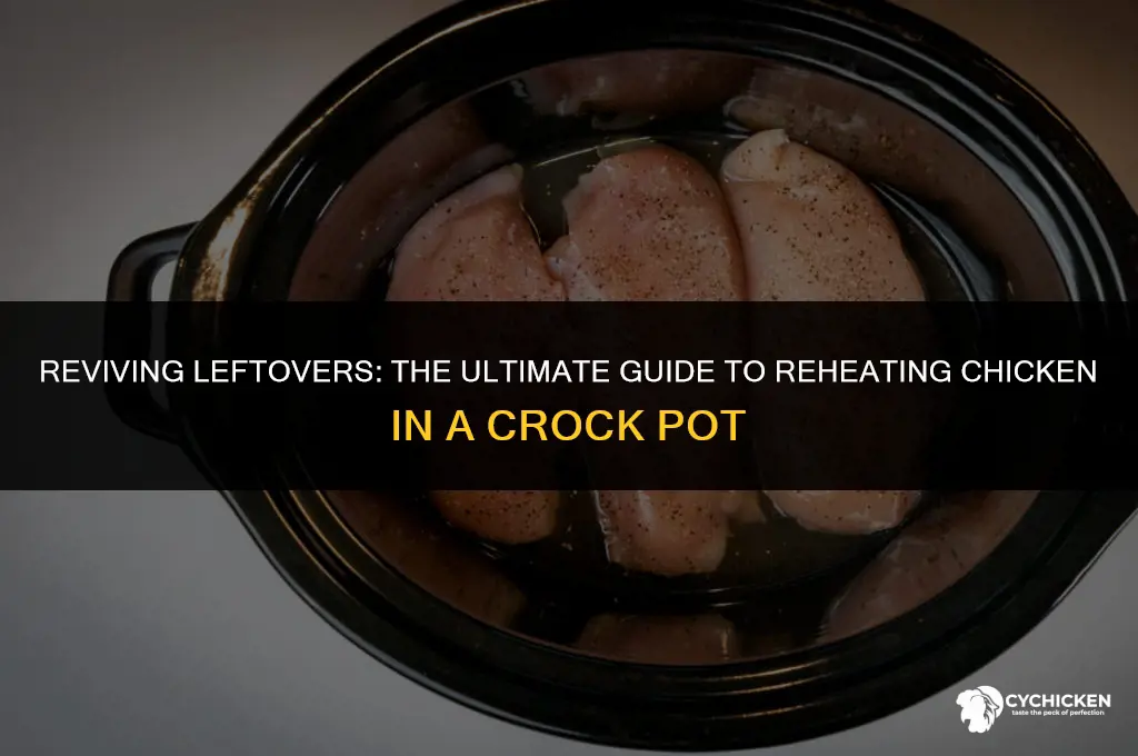 how to reheat chicken in crock pot