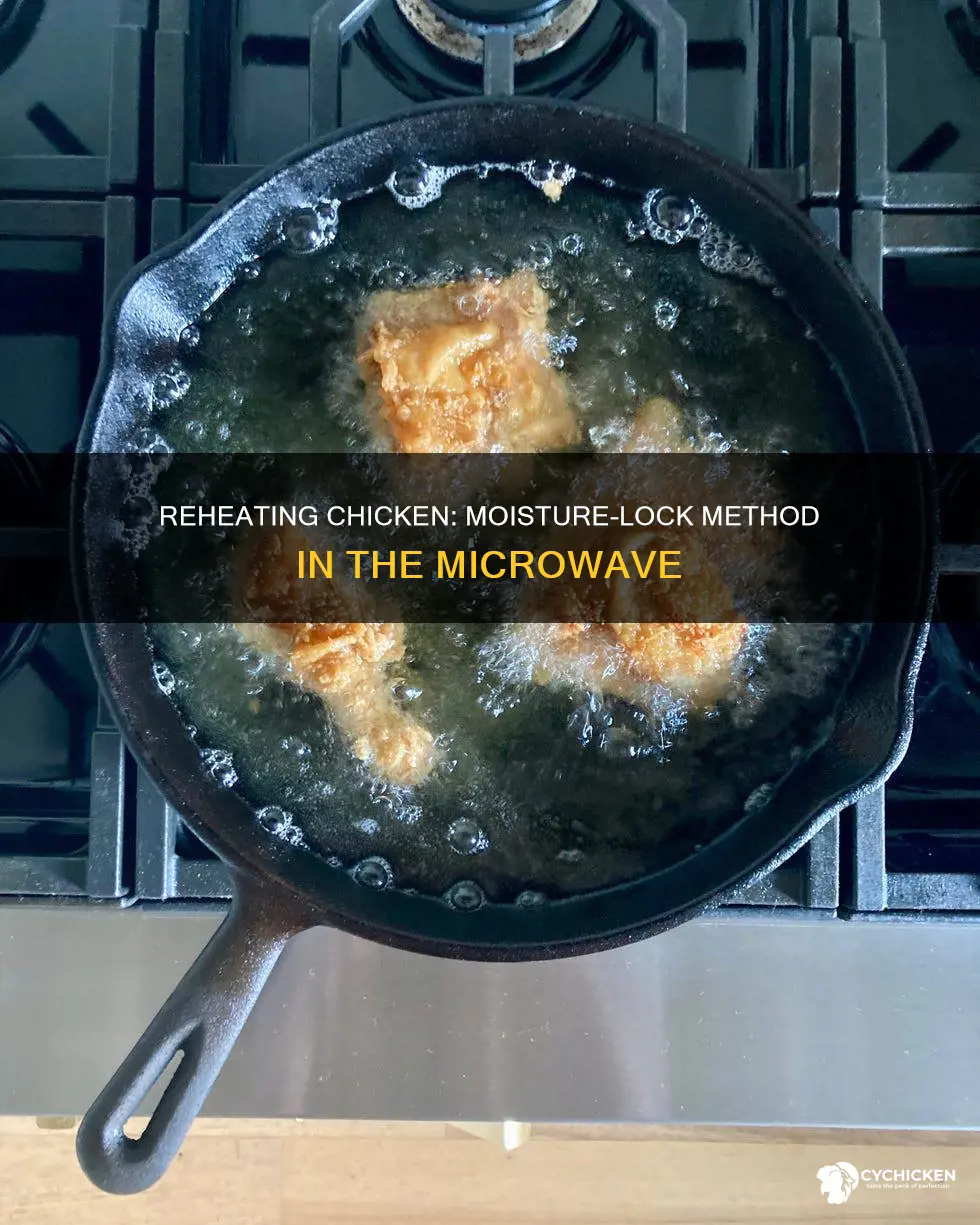 how to reheat chicken in microwave without drying it out