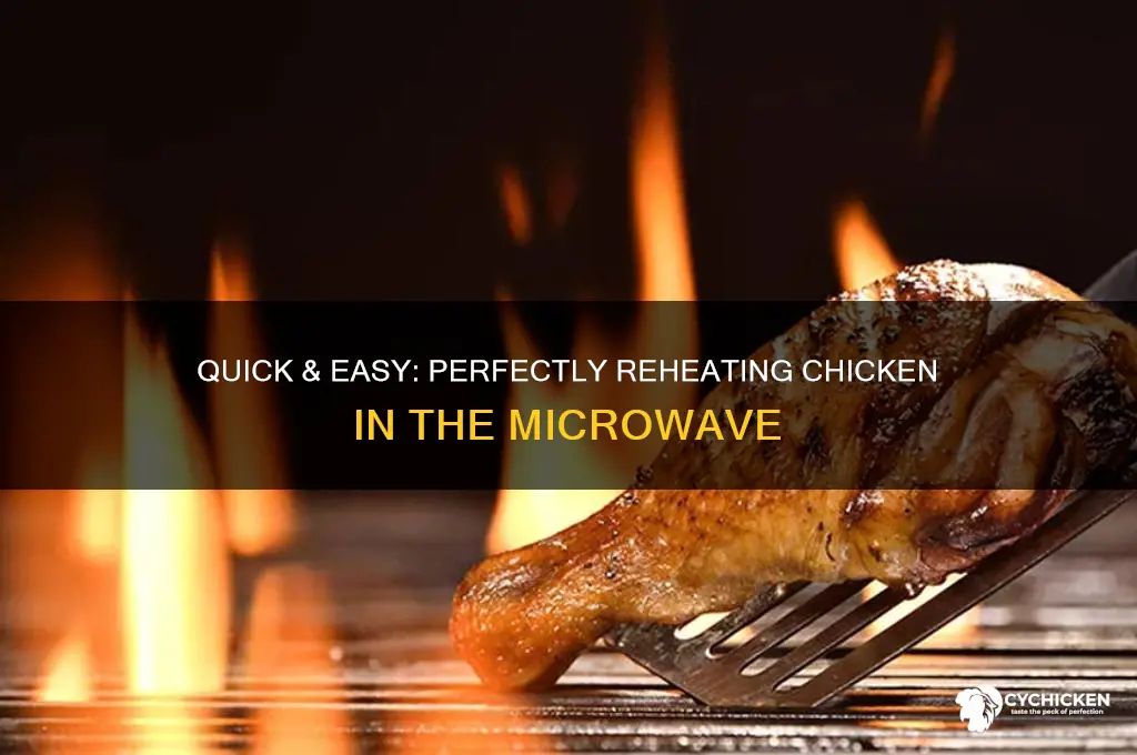 how to reheat chicken in the microwave