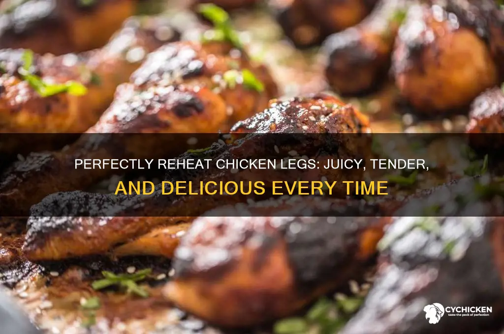 how to reheat chicken legs without drying out