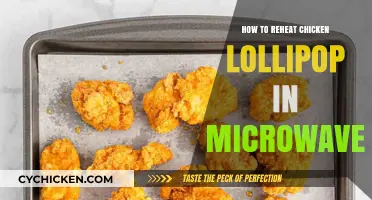 Perfectly Crispy: Reheating Chicken Lollipop in the Microwave Made Easy