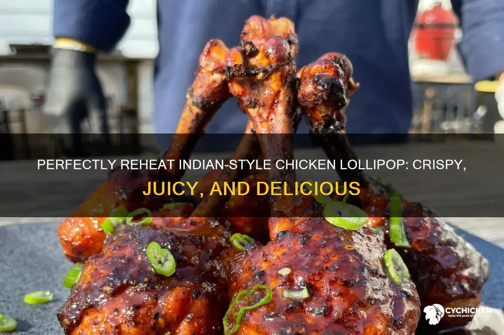 how to reheat chicken lollipop indian style