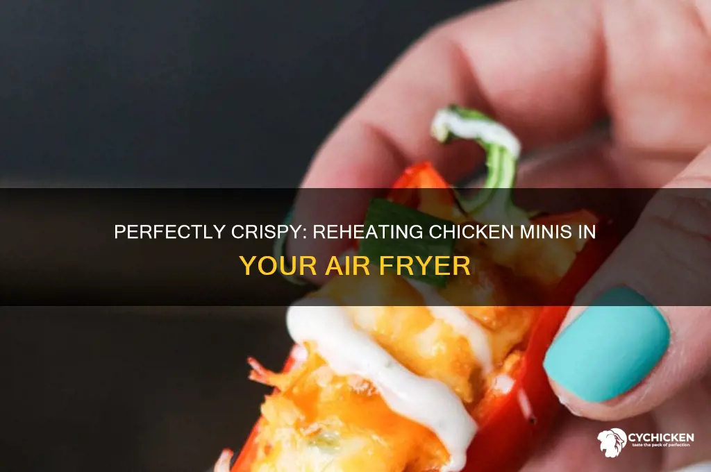 how to reheat chicken minis in air fryer