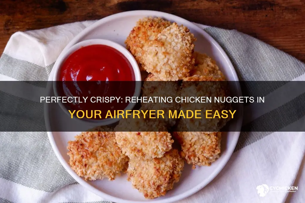 how to reheat chicken nuggets in airfryer