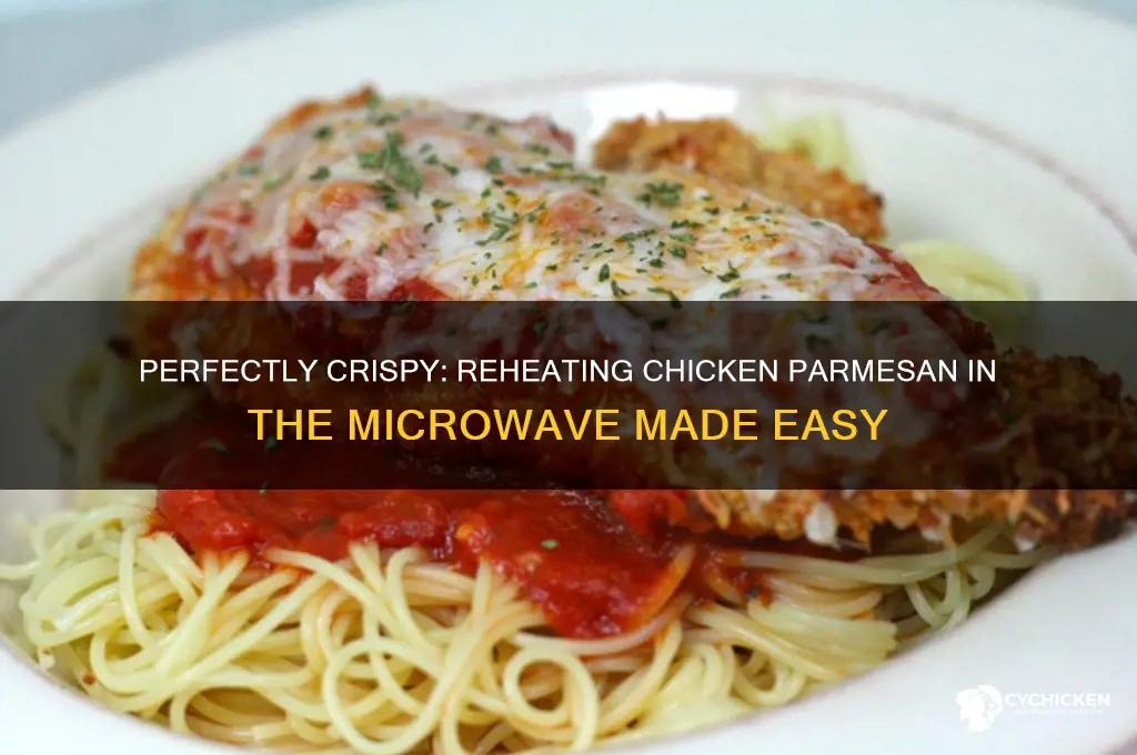 how to reheat chicken parm in microwave