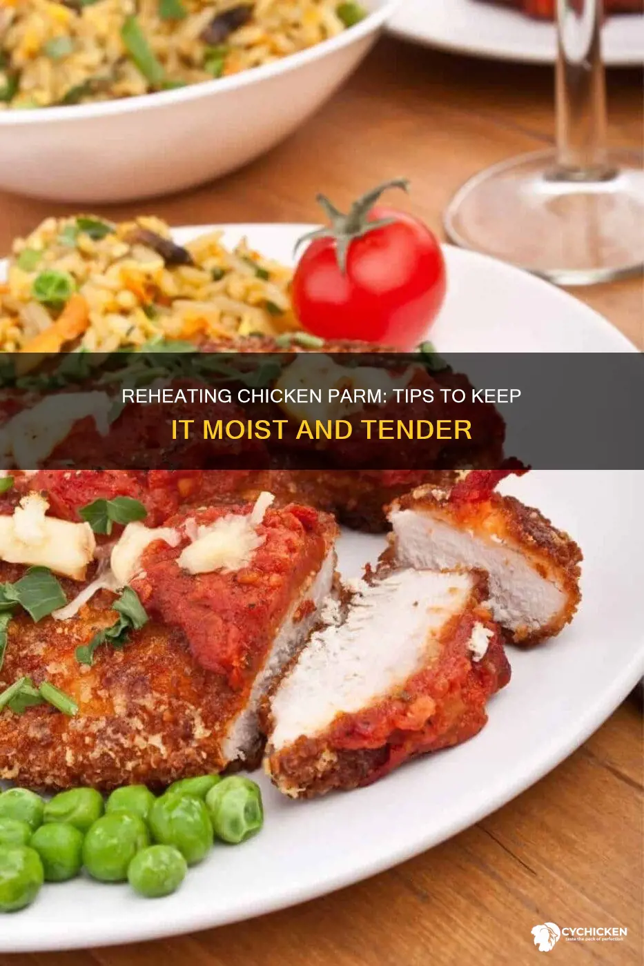how to reheat chicken parm without drying it out