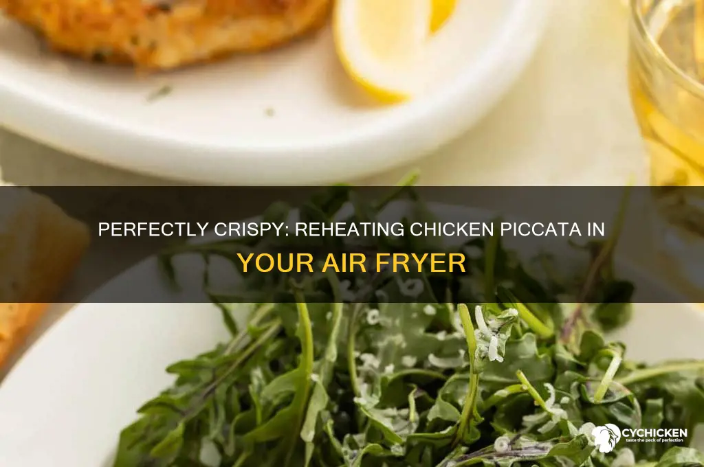 how to reheat chicken piccata in air fryer