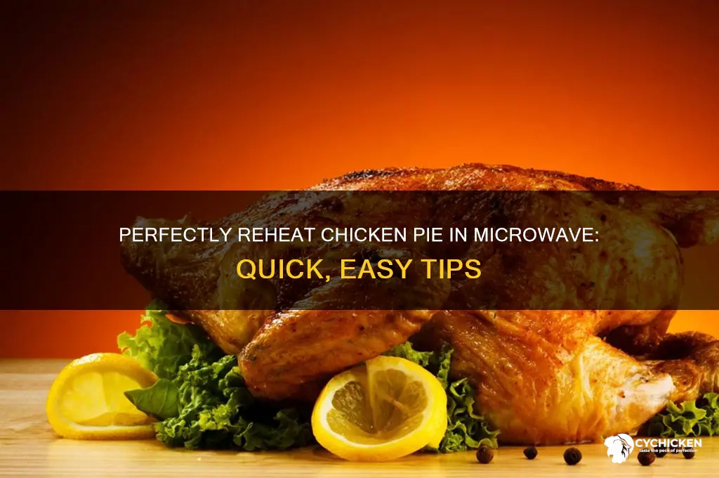 how to reheat chicken pie in microwave