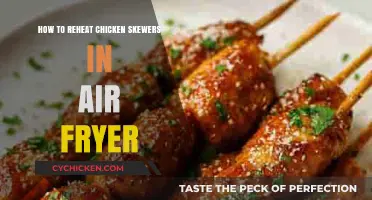 Perfectly Crispy: Reheating Chicken Skewers in Your Air Fryer