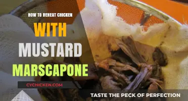 Reheat Chicken Perfectly with Creamy Mustard Mascarpone Sauce Tips