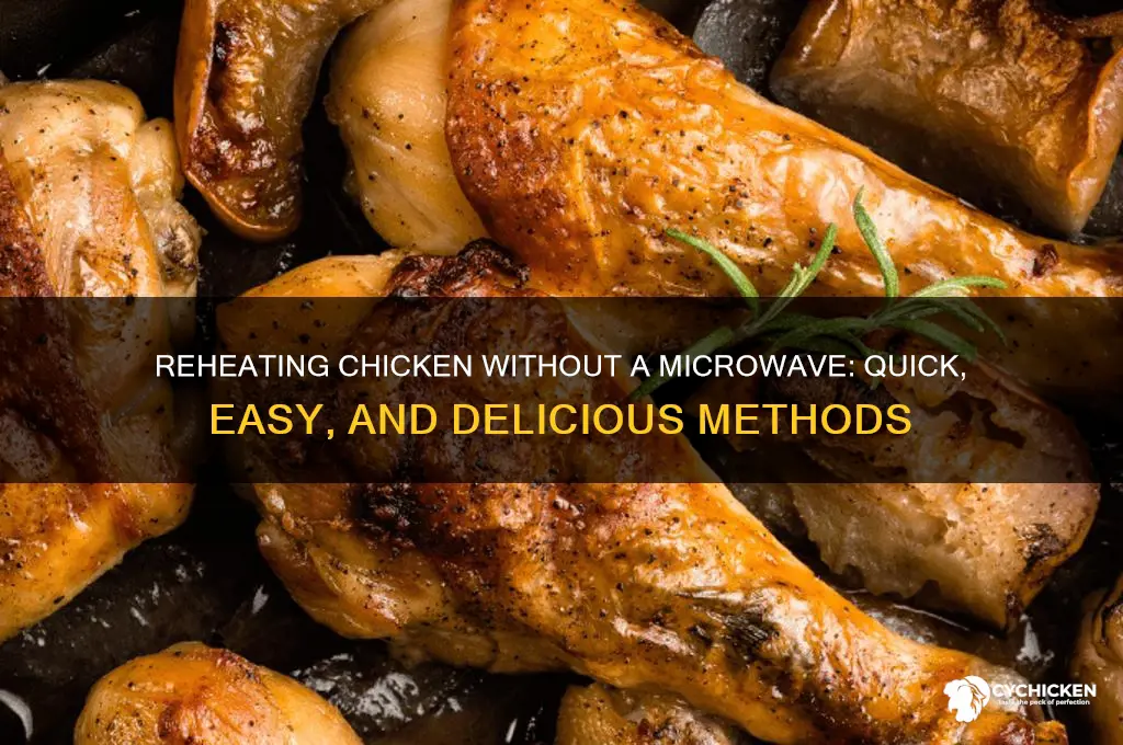how to reheat chicken without a microwave