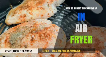 Perfectly Crispy: Reheating Chicken Wraps in Your Air Fryer