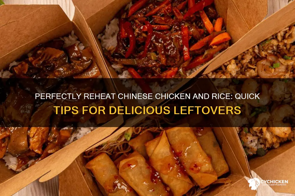 how to reheat chinese chicken and rice