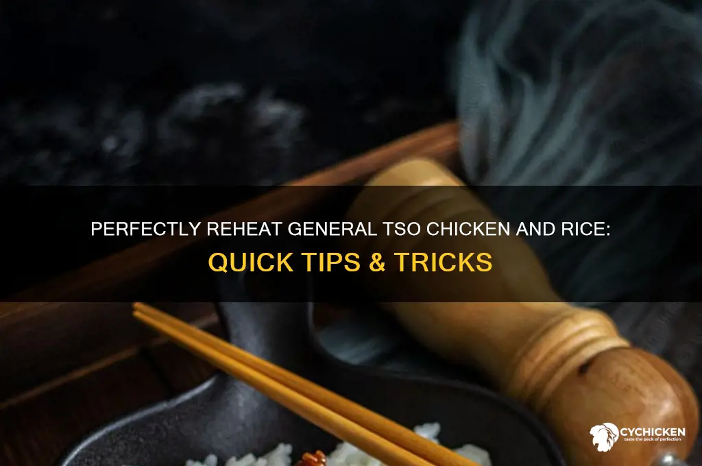how to reheat general tso chicken and rice