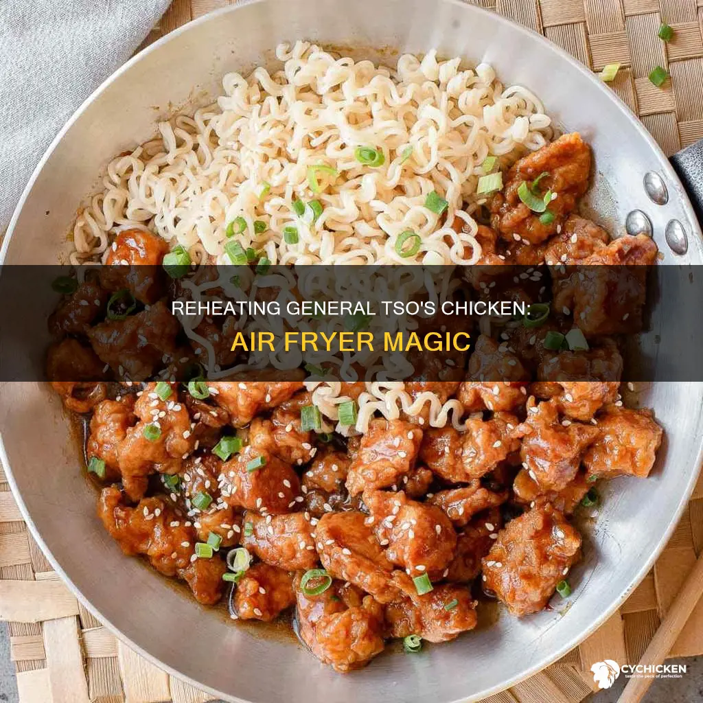 how to reheat general tso chicken in air fryer
