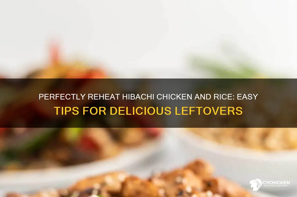 how to reheat hibachi chicken and rice