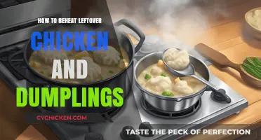 Perfectly Reheat Leftover Chicken and Dumplings: Easy Tips and Tricks
