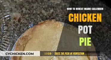Reviving Comfort: The Perfect Way to Reheat Marie Callender's Chicken Pot Pie