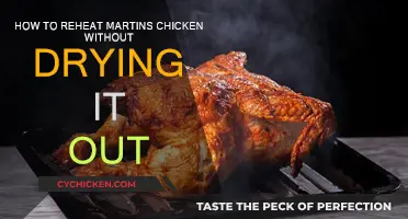 Reheating Martins Chicken: Moist and Delicious