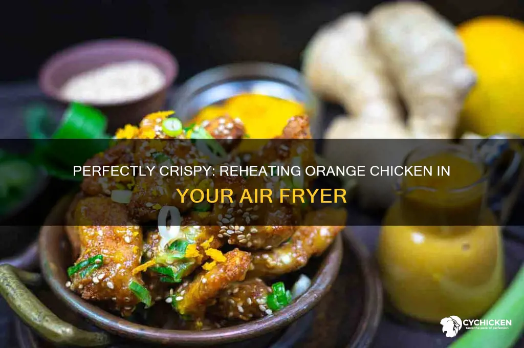 how to reheat orange chicken in air fryer