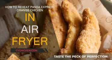 Reheating Panda Express Orange Chicken: Air Fryer Style