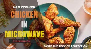 Perfectly Crispy: Reheating Popcorn Chicken in the Microwave Made Easy