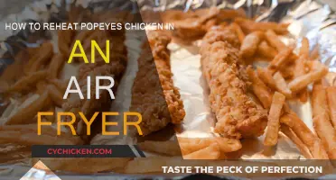 Reheating Popeyes Chicken: Air Fryer Method