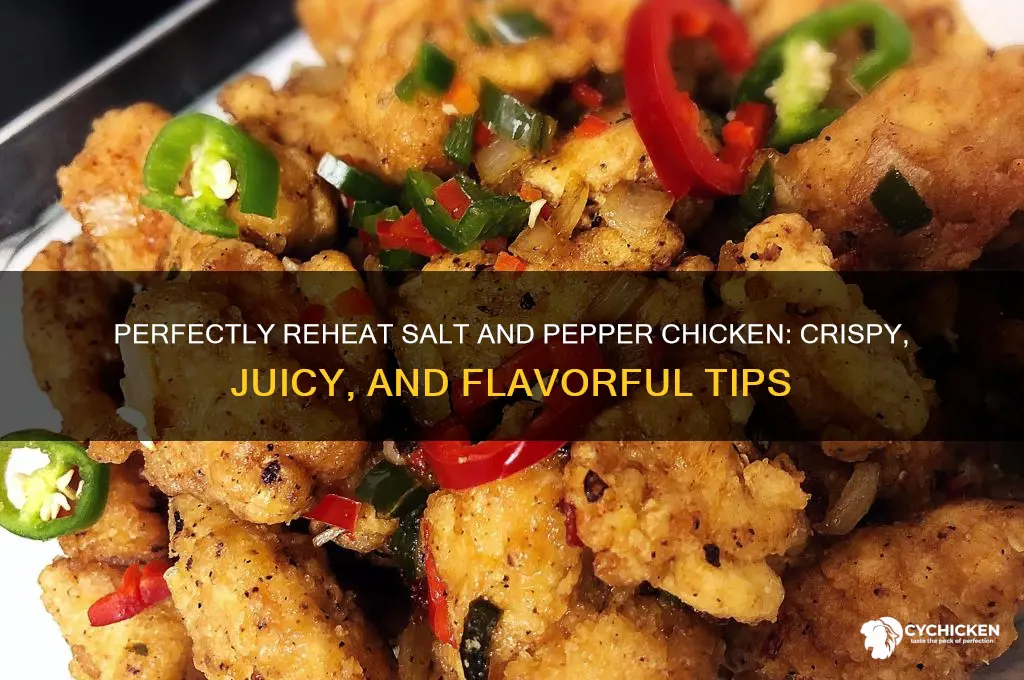 how to reheat salt and pepper chicken