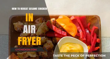 Perfectly Crispy: Reheating Sesame Chicken in Your Air Fryer