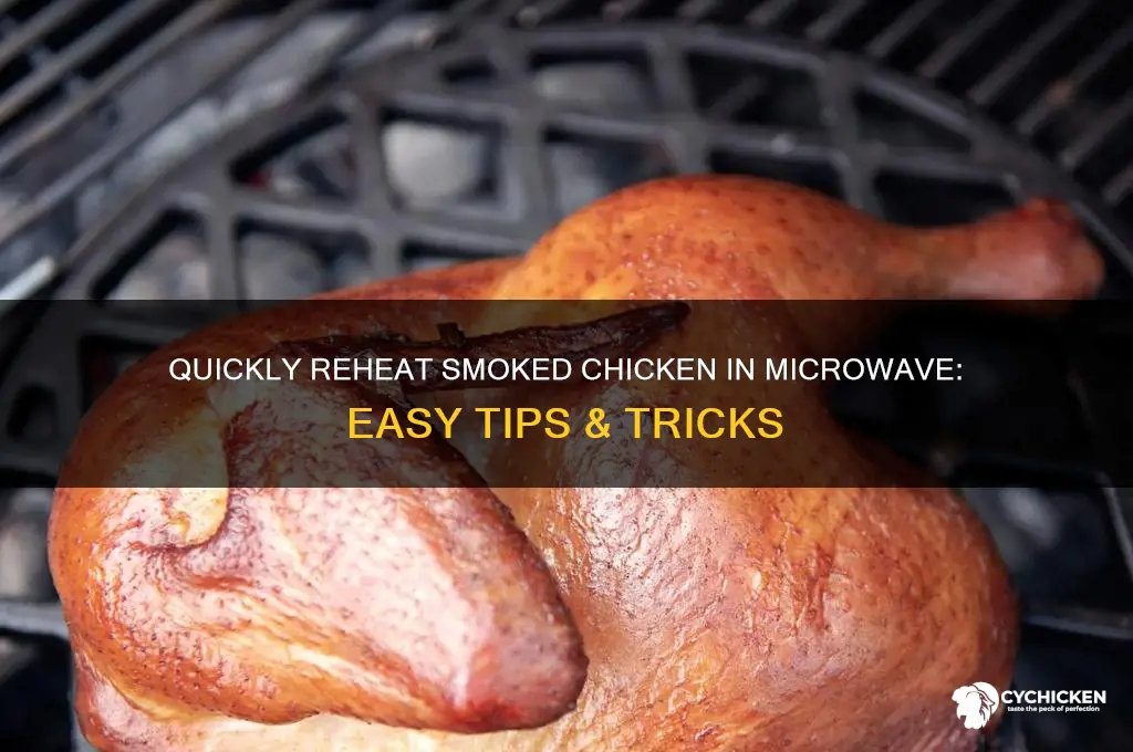 how to reheat smoked chicken in microwave