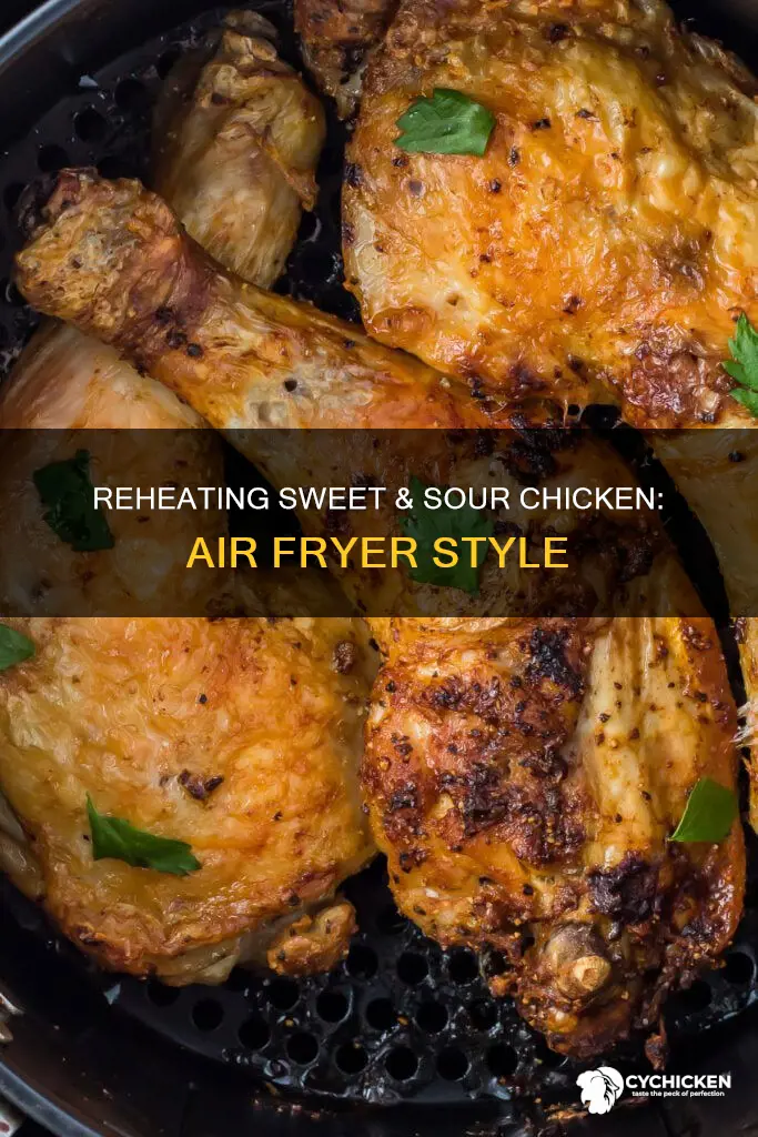 how to reheat sweet and sour chicken in air fryer