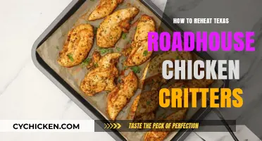 Perfectly Reheat Texas Roadhouse Chicken Critters: Quick & Easy Tips
