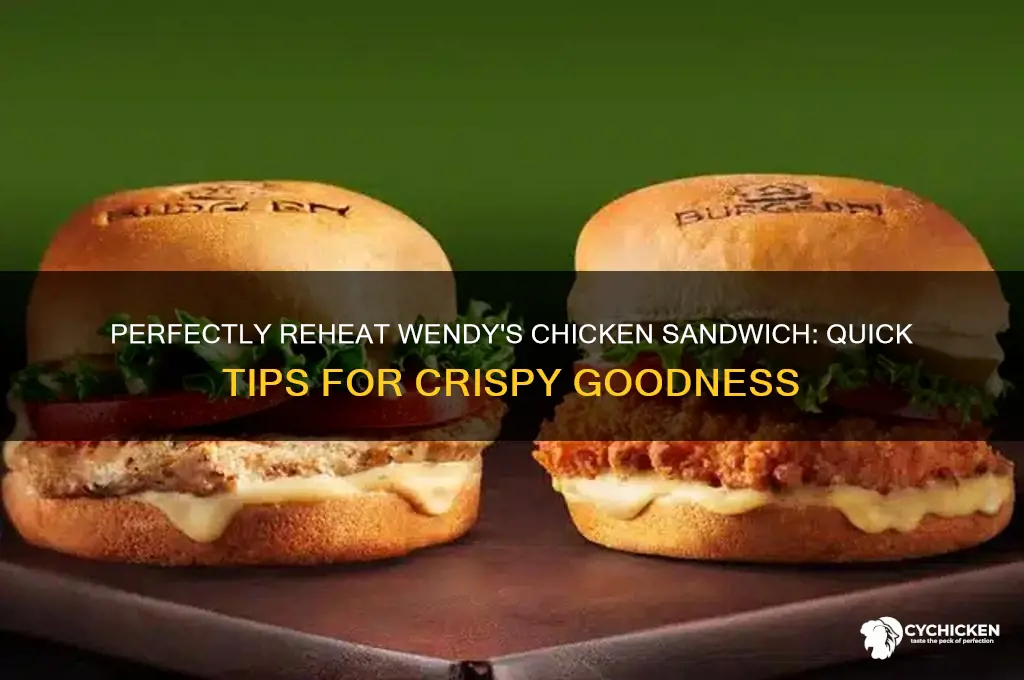 how to reheat wendy
