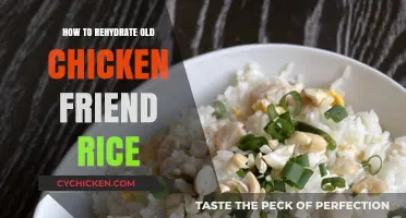 Revive Stale Chicken Fried Rice: Quick Rehydration Tips for Perfect Texture
