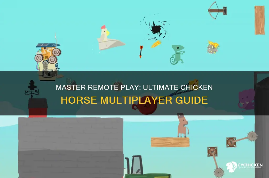 how to remote play ultimate chicken horse