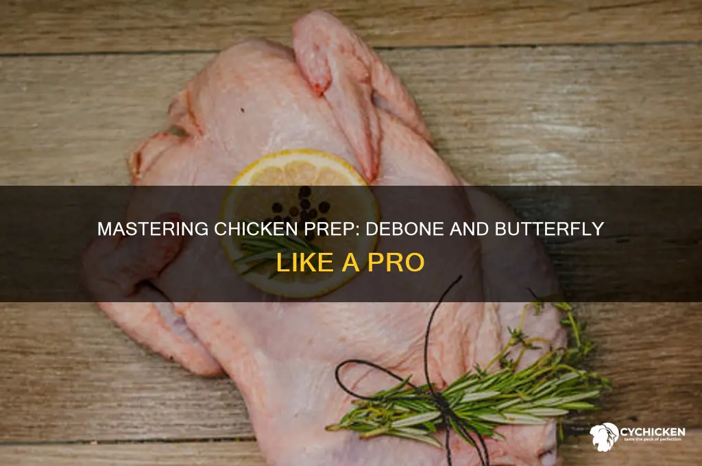 how to remove backbone from chicken and butterfly