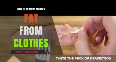 Quick Tips to Remove Chicken Fat Stains from Clothes Easily