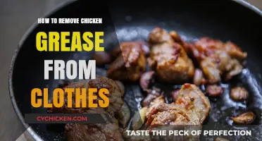 Quick & Easy Tips to Remove Chicken Grease from Clothes