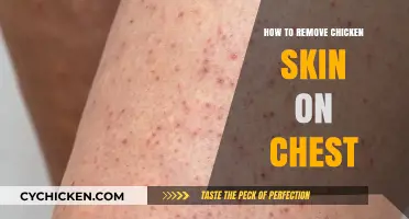 Effective Ways to Remove Chicken Skin on Your Chest Naturally