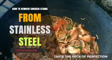 Effective Tips to Remove Chicken Stains from Stainless Steel Surfaces