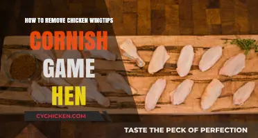 Easy Steps to Remove Chicken Wingtips from Cornish Game Hens