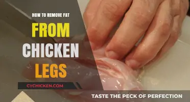 Trim and Savor: Removing Fat from Chicken Legs Made Easy