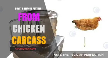 Efficient Feather Removal: Tips for Cleaning Chicken Carcasses Easily