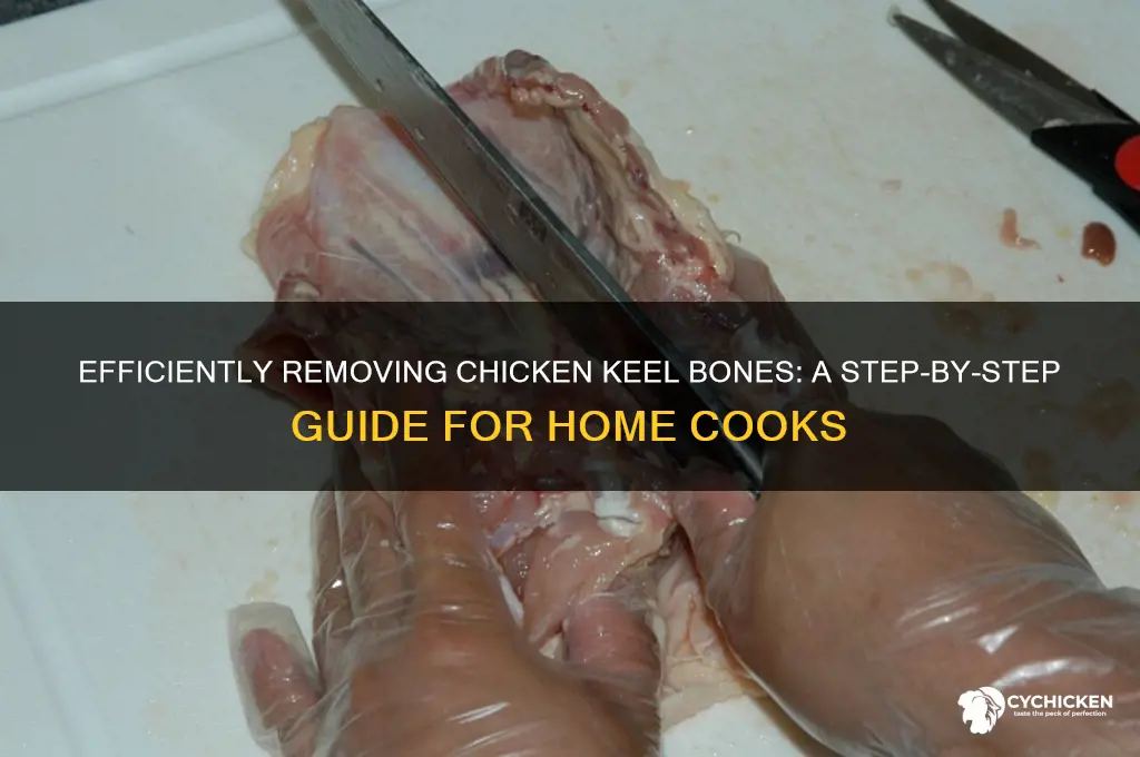 how to remove keel bone from chicken
